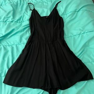 black H&M romper